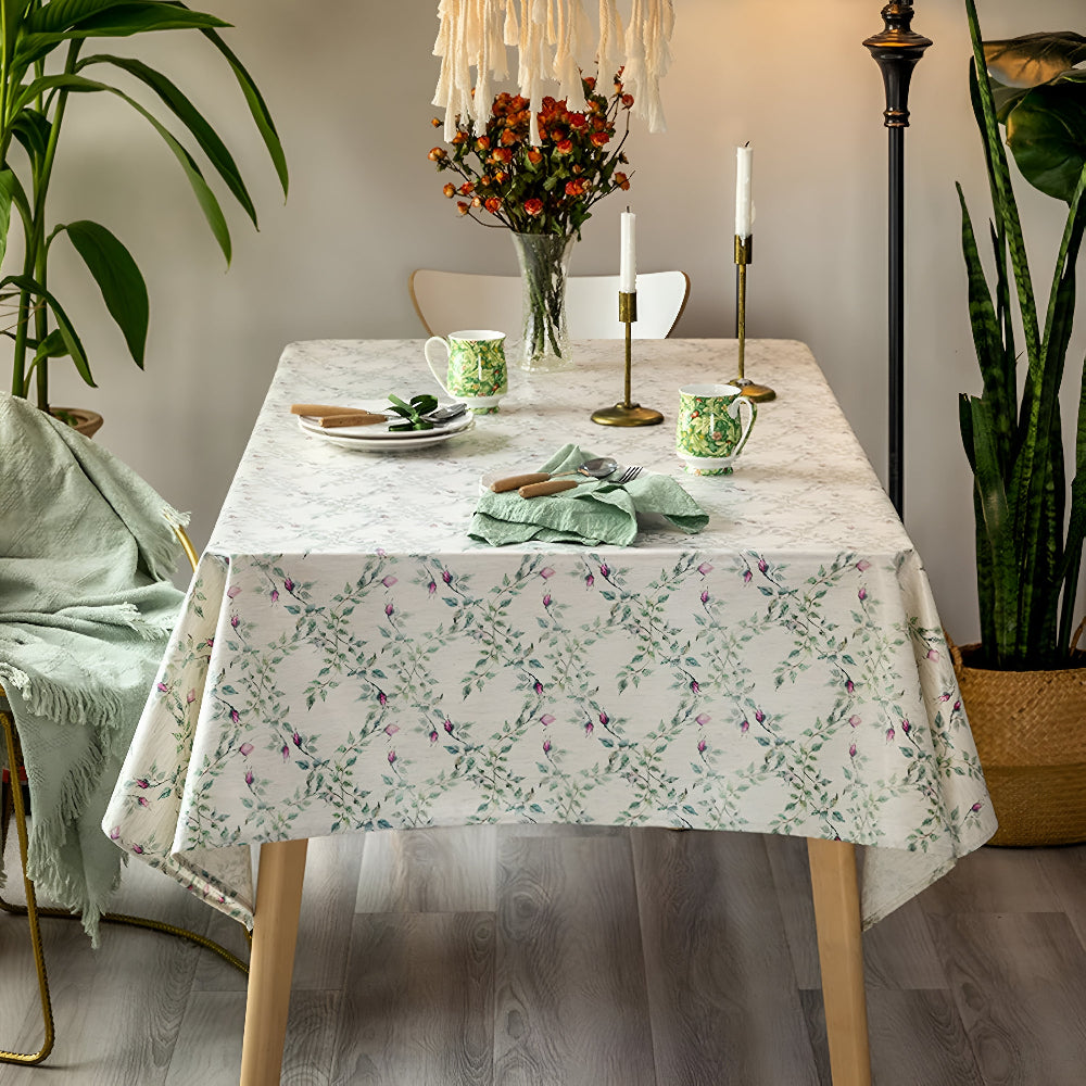 Floral Whisper Table Cloth