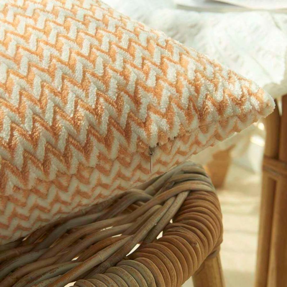 Lush Chevron Cushion Covers