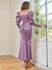 Sexy Strapless Ruffle Ruched Dress