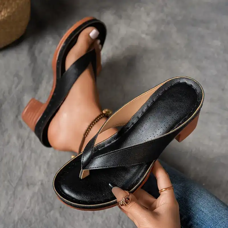 50% OFF | SoleComfort | 🌺2025 new Orthopaedic sandals with thick heel
