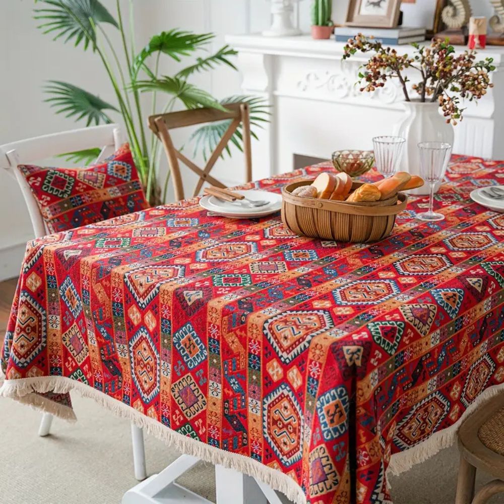 Oasis Dunes Boho Tablecloth