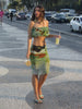 Mini Paisage Top & Landscape Skirt