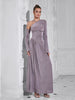 Asymmetric One-Shoulder A-Line Dress