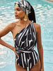 Striped Multiway Tie Swimsuit for Women