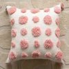 Tassel-Trimmed Boho Floral Cushions
