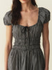 Quinn Dress-Black & White Checkered