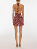 Lycra Polka Dot Mini Dress