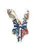 One-Shoulder Toucan Print Monokini