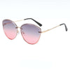 50% OFF | SolarCharm Cat-Eye |  Sunglasses ladies, rimless cat-eye shape UV400