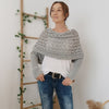 50% OFF | Zenina | Double sleeves shawl scarf