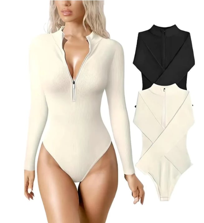 Zippra™ | Zip-Up Bodysuit