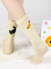 Adorable Cartoon Dog Cotton Socks