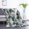 Fringed sofa throw – high-quality sofa covers for an elegant look