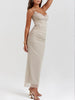 Maxi Dress Dreamscape - Light Gray Dream
