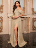Sexy One-Shoulder Sequin Dress