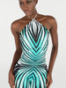 Ray of Sea Print Jumpsuit