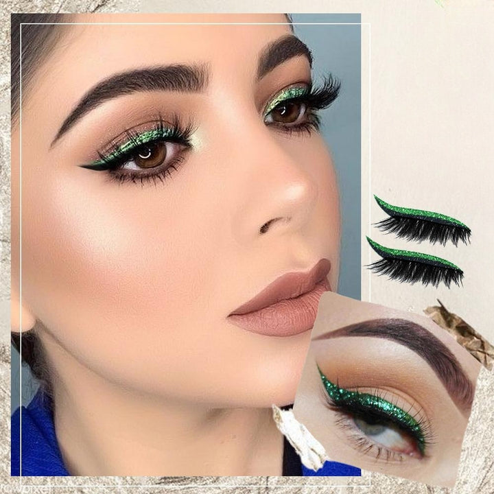50% OFF | GlitzGrip™ | Reusable eyelash eyeliner stickers