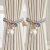 Lustrous Pearl Curtain Tie Back | 2 Pcs Set