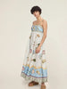 Creative Print Beach Dress