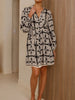 Long Sleeve A-Line Resort Dress