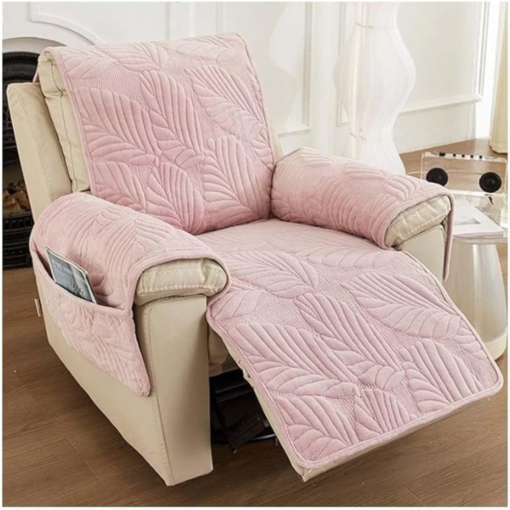 LeafLuxe® | Leaf Pattern Recliner Cover