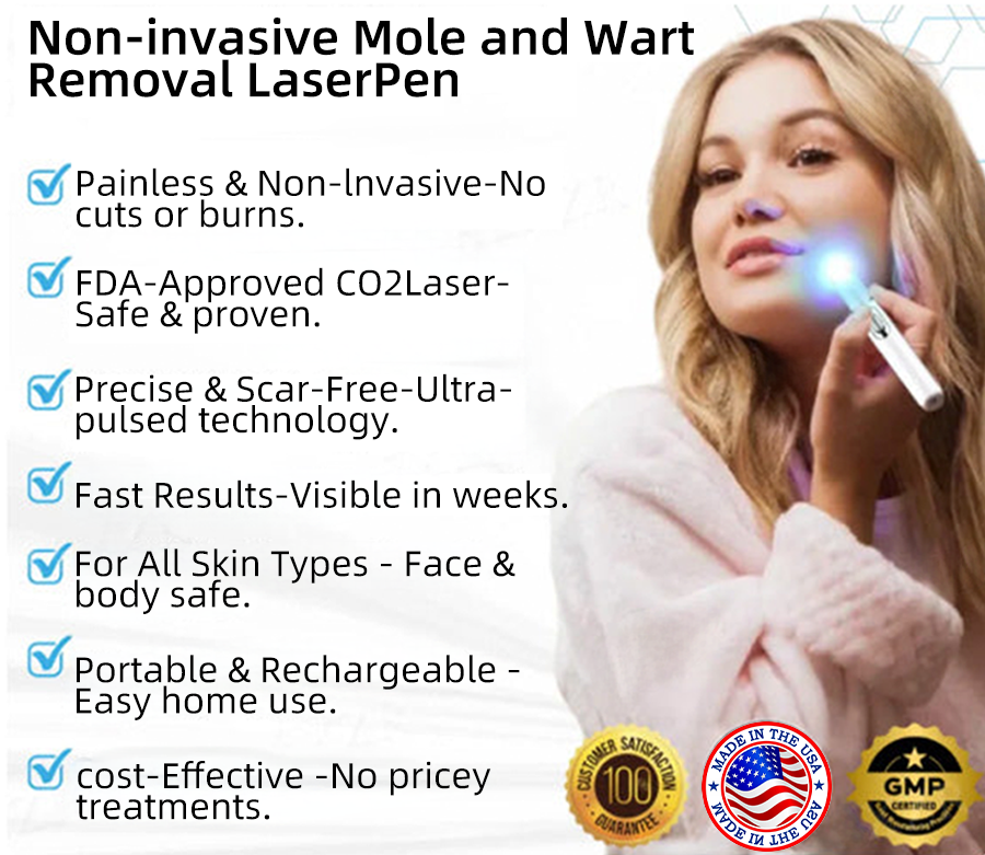 50% OFF | Dermiq™ | Mole and Wart Removal Laser Pen Promax