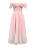 Mesh Panel Tube Dress