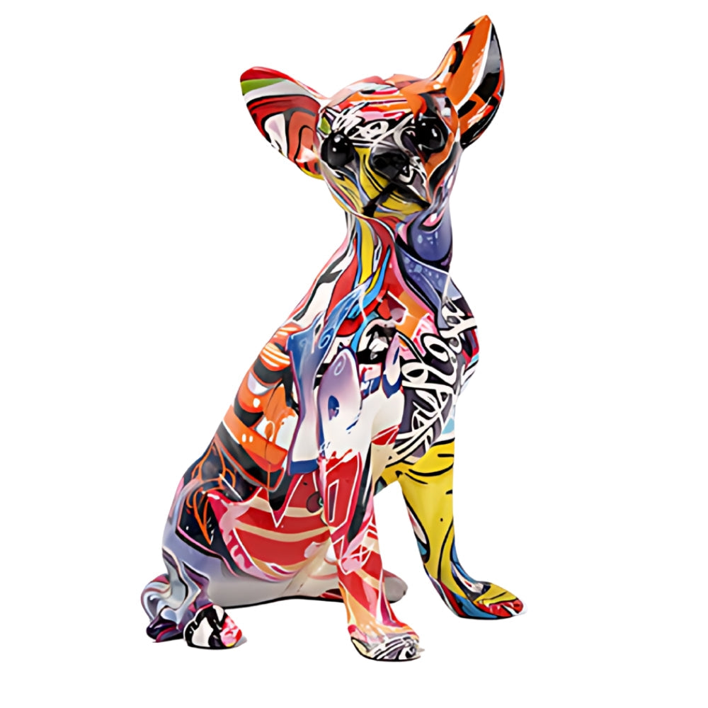 Street Art Chihuahua Sculpture