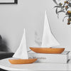 Celestial Drift Sailboat Decor