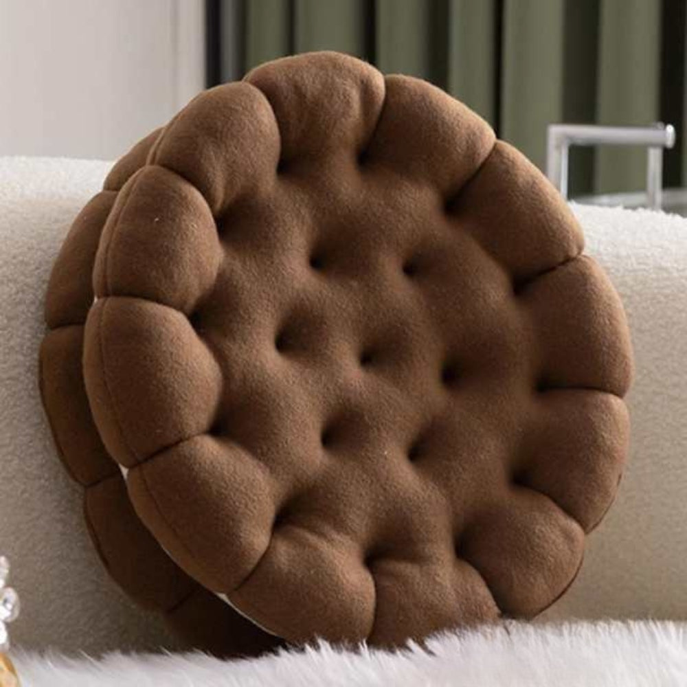 Snuggly Cookie-Inspired Cushion