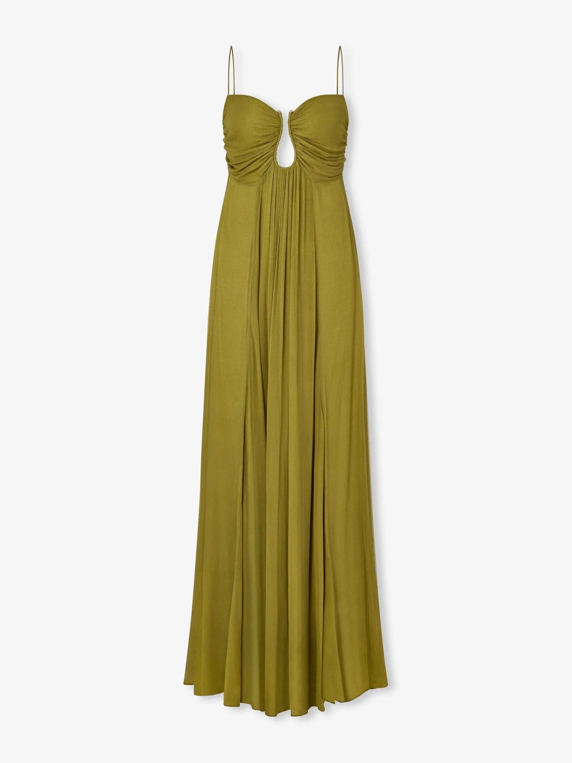 Flou Olive Morea Maxi Dress