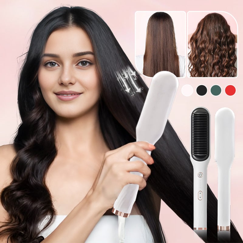 Glimstra™ | Negative Ion Hair Straightener Styling Comb