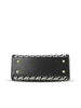Branded Jacquard Stitch Kelly-Style Shoulder & Top Handle Bag