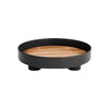 Modern Round Wooden Barbara Tray