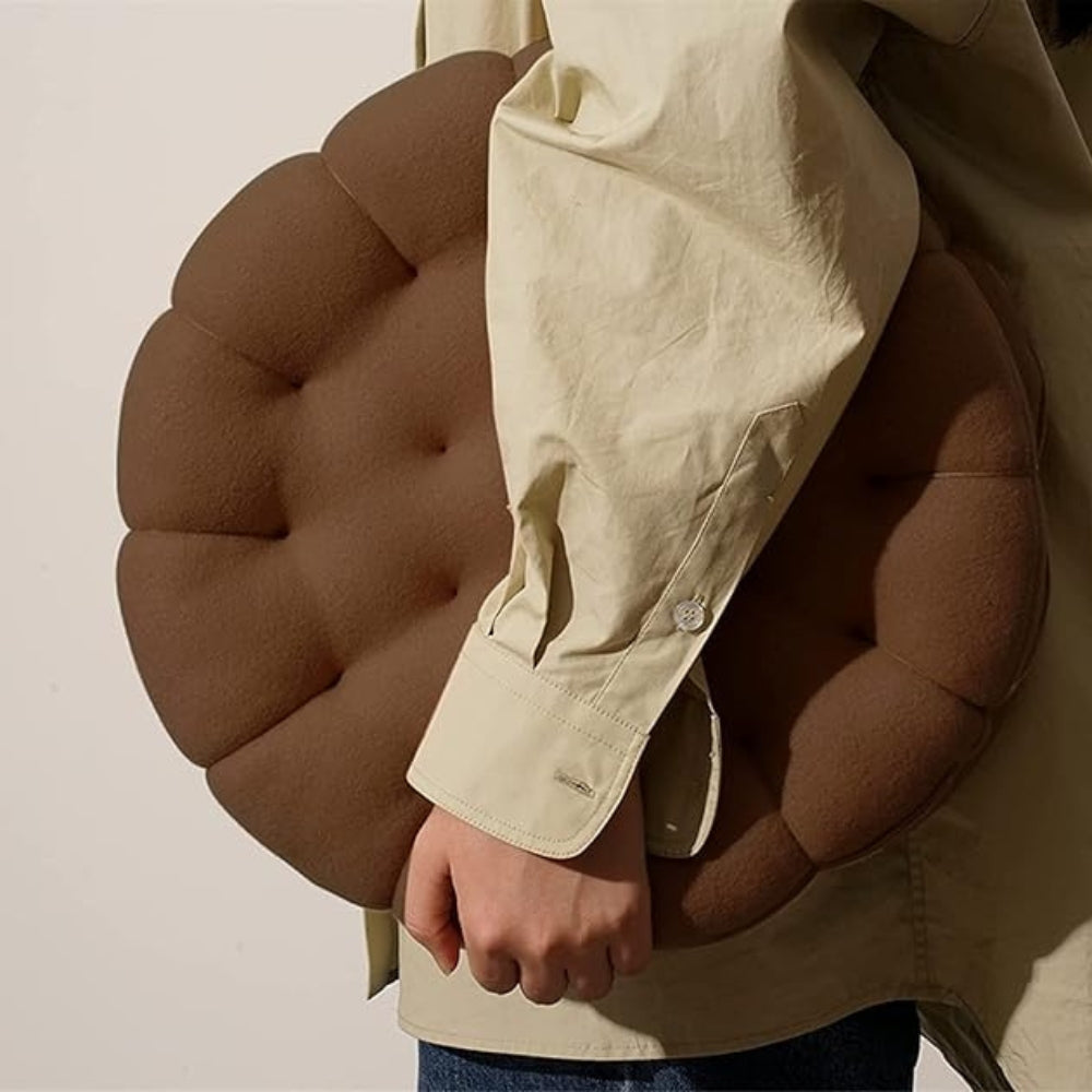 Snuggly Cookie-Inspired Cushion