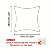 Golden Velvet Christmas Cushion Covers