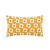 Lustrous Floral Embroidered Cushion Cover