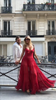 Scarlet Sheer Tiered Spaghetti Strap Maxi Dress