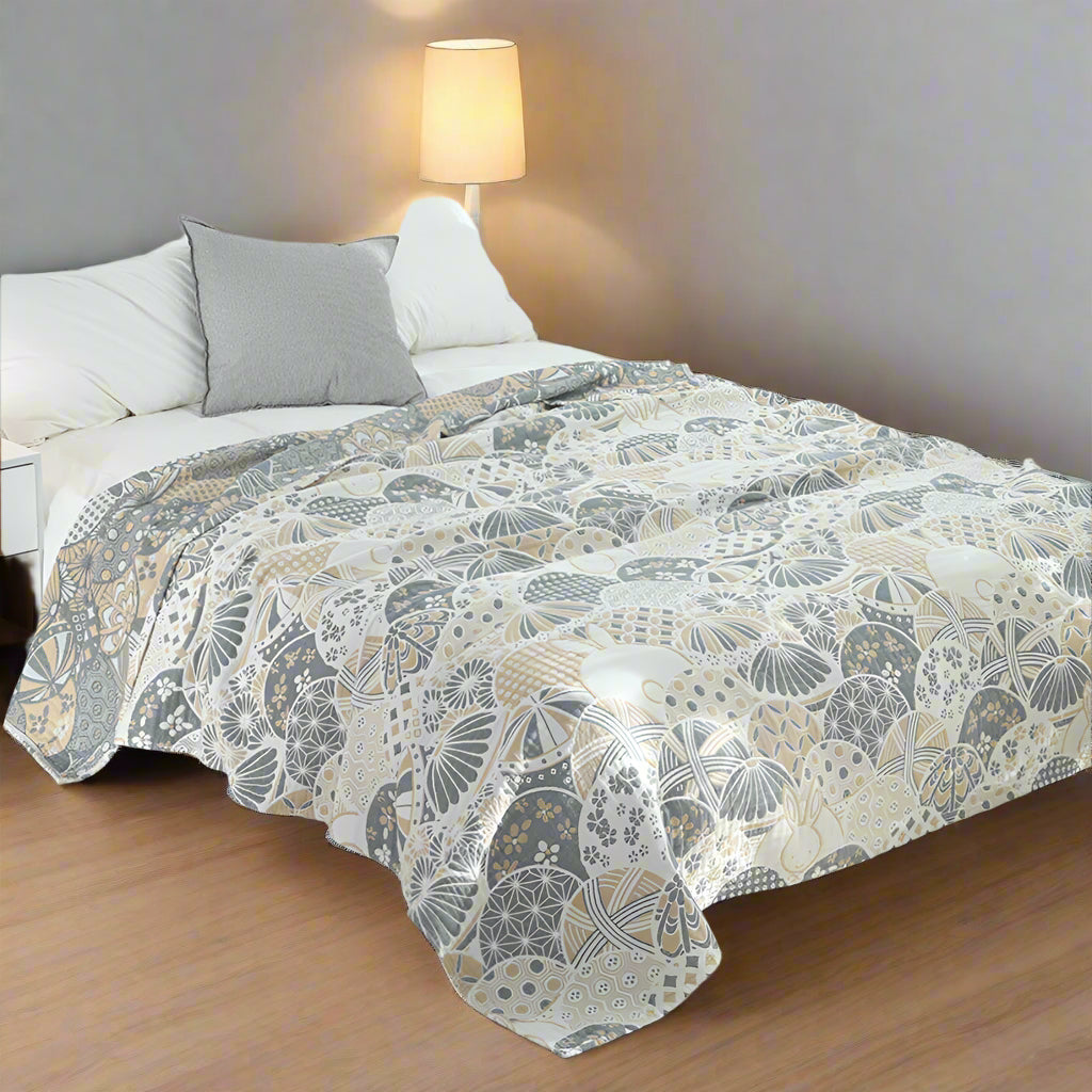 Joyful Haven Four-Layer Cotton Blanket