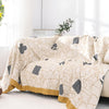 Poker Patterns Cotton Blanket