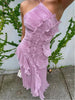 Ocean Whirlpool Maxi Dress