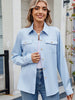 Adjustable Sleeve Casual Long-Sleeve Shirt