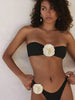 Halter 3D Floral Sexy Bikini Set