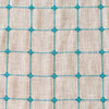 Turquoise Lattice Boho Tassel Curtain