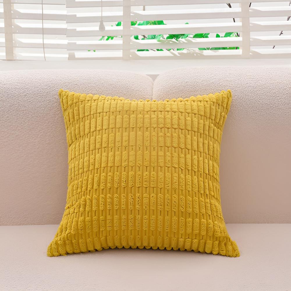 Plush Ridge Cushion Covers