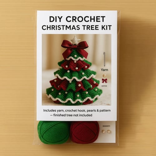 KnitGlow® DIY crochet tree set