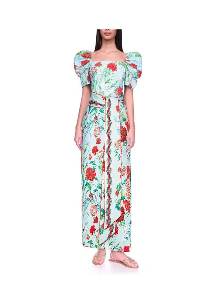 Lace Trim Tie-Up French Style Bikini Set