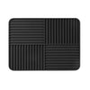 Ridged Foldable Multi-Purpose Drying Mat