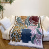 Floravase Woven Throw