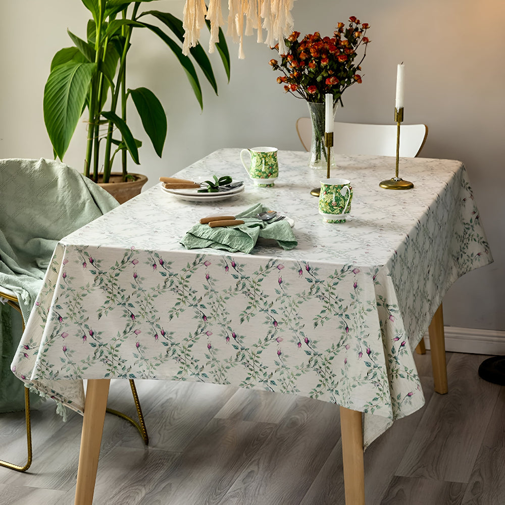 Floral Whisper Table Cloth